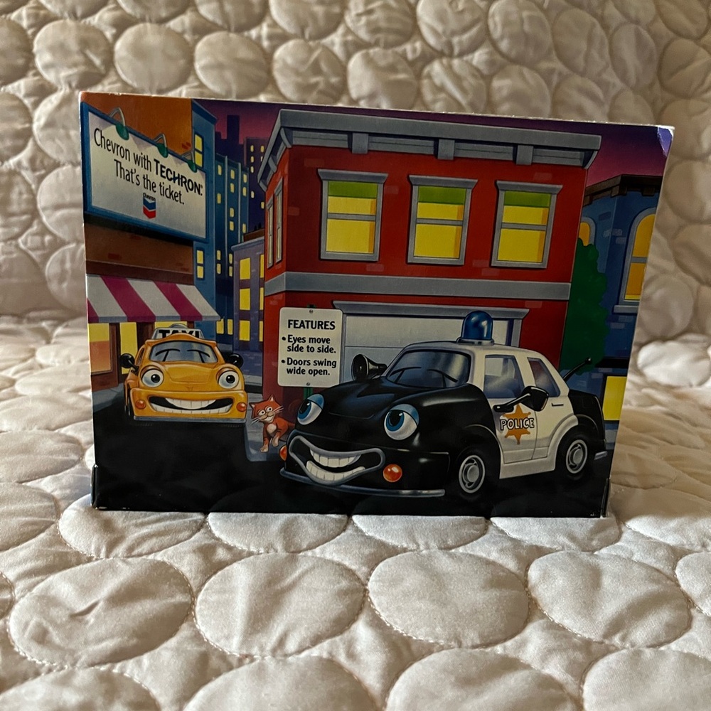 Black and White Patty Patrol Police  Vehicle Toy - Picture 2 of 9